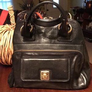Banana Republic leather handbag